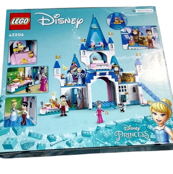Lego Other - LEGO Disney Cinderella and Prince Charming's Castle 43206